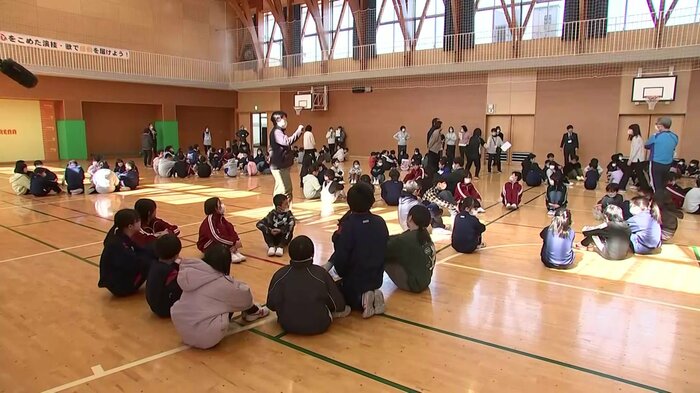 赤崎小学校(大船渡市 3月10日)