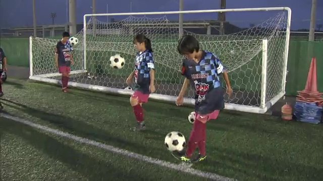 千葉選手が中学時代に所属していた「リベルダード磐城」