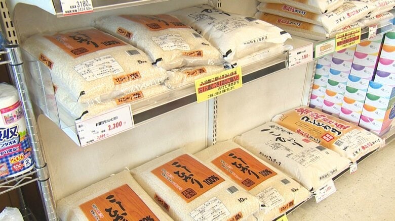 “令和のコメ騒動”コメどころ新潟でも…スーパーは仕入れに奔走も確保できるコメは例年の4分の1 営業20年で初の販売制限｜FNNプライムオンライン