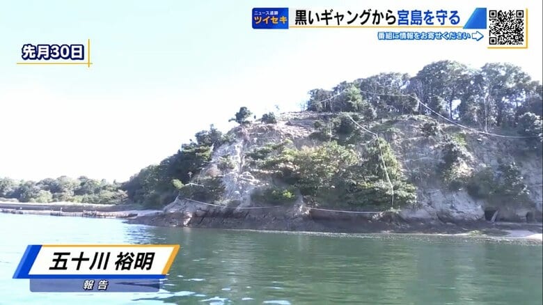 “黒いギャング”を寄せつけるな 世界遺産の島を守るために…「テープ対策」で緑が戻ってきた【広島発】|FNNプライムオンライン