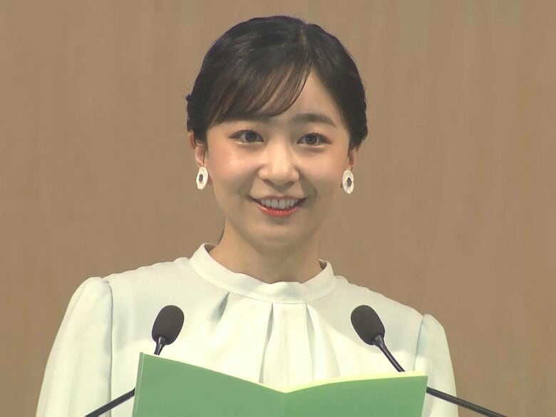 岐阜県を訪問中の佳子さま 全国都市緑化祭の式典に出席 国指定の天然記念物「根尾谷淡墨桜」の植樹など行われる｜FNNプライムオンライン