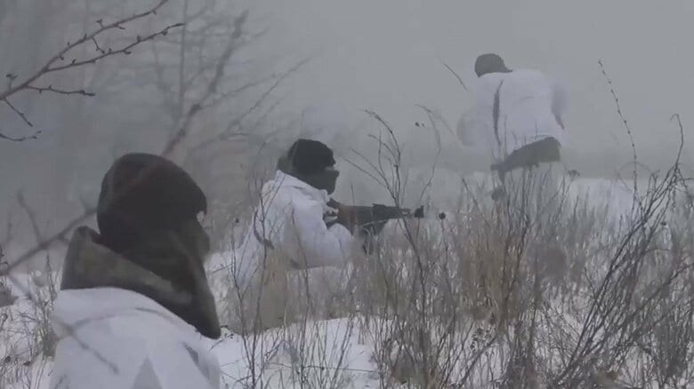 ロシアの軍事演習(ロシア国防省1月25日公開)