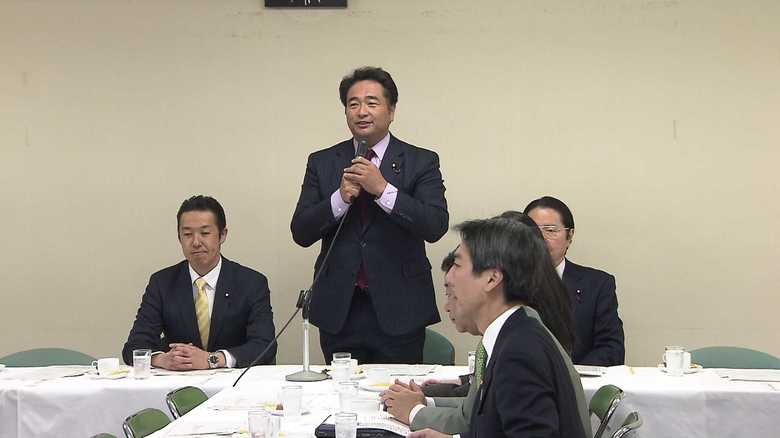 自民党・外交部会・外交調査会 合同会議(1月11日 自民党本部)