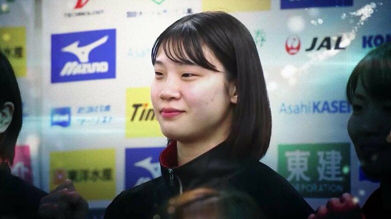女子70キロ級代表の新添左季（26）
