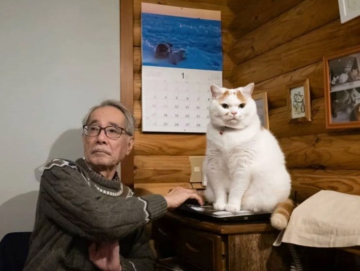 お父さんとメイくん（提供：MARCOさん）