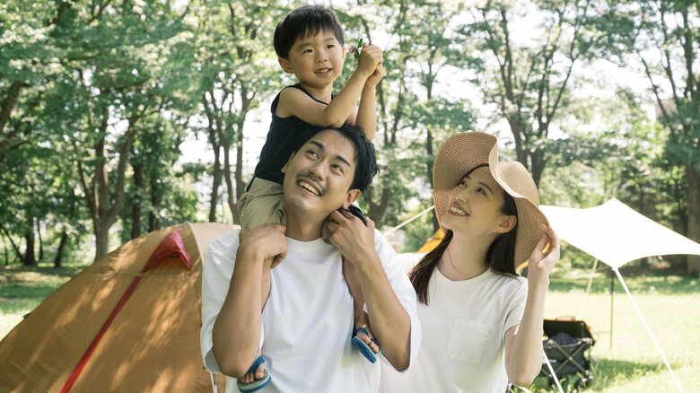 キャンプなどアウトドアでの使用を想定（画像はイメージ）