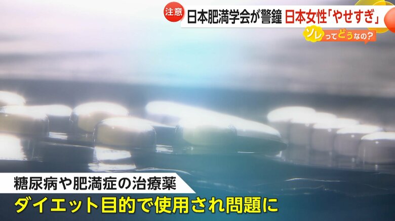 ダイエット目的での使用が問題視されている糖尿病や肥満症の治療薬