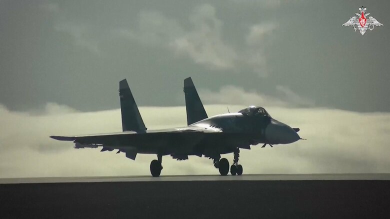 ロシア航空宇宙軍Su-35戦闘機（資料）