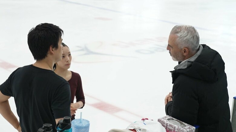 結成1年目から師事するブルーノコーチとりくりゅう