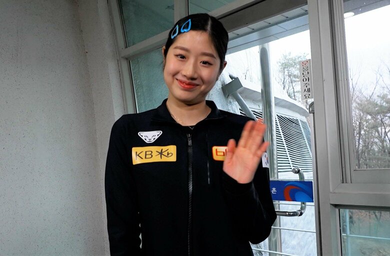 カラフルなヘアピンが好きだというイ・へイン