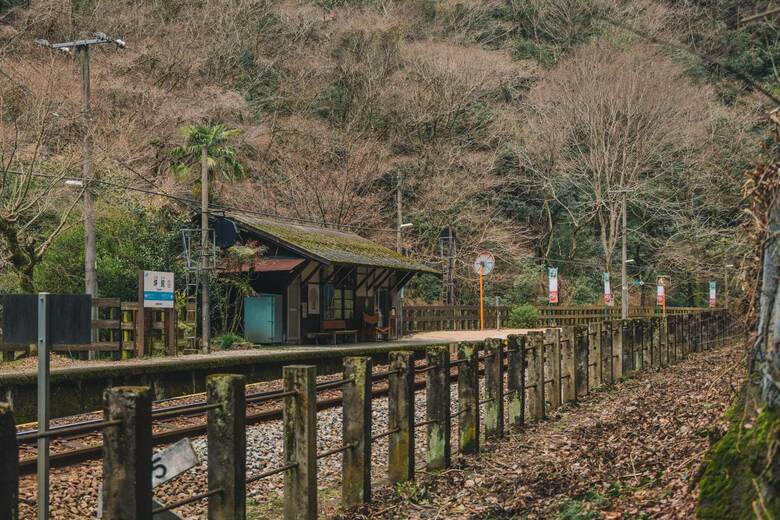 土讃線坪尻駅／徳島県（2024年2月撮影）