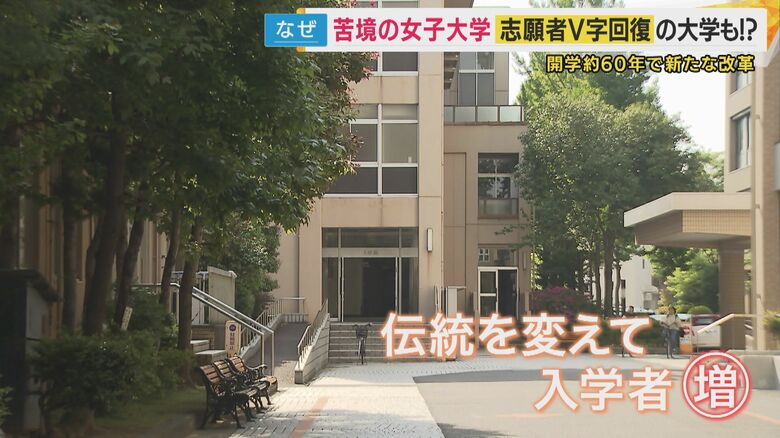 伝統を変えて入学者を増やす大学も