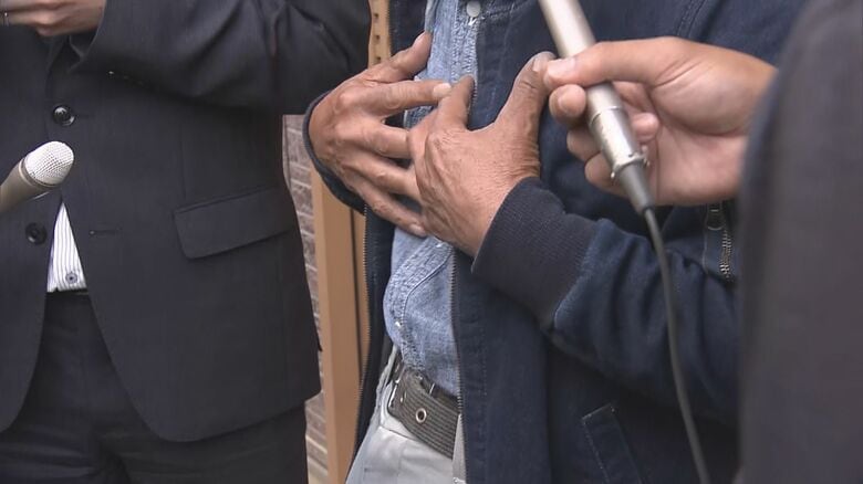 心肺蘇生した男性