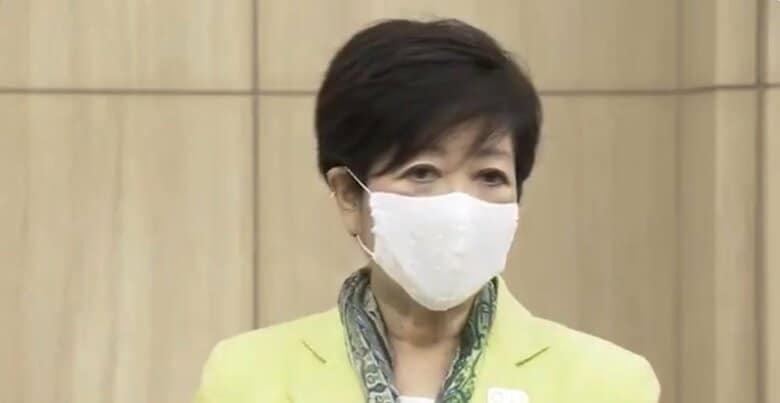 小池都知事　6月18日　都知事選告示の日