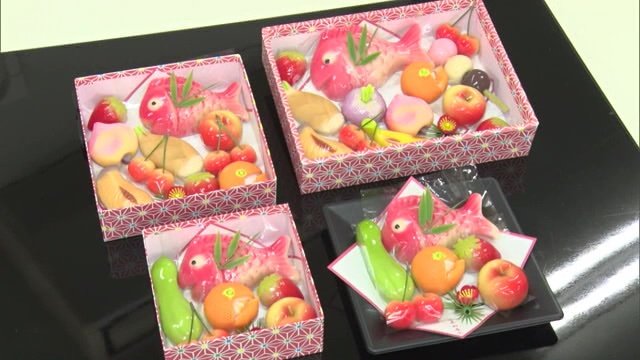 木村屋の「ひな菓子」は4種類