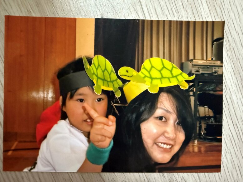 山根捺星さんの写真（母・千弓さん提供）