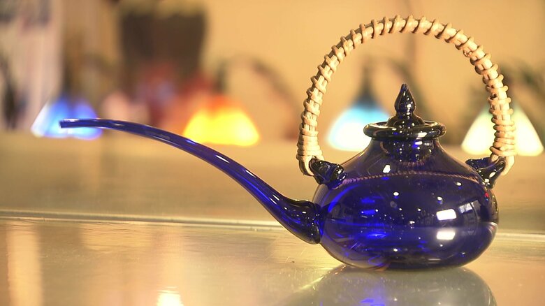 18世紀（江戸時代）に長崎で作られた冷酒用の急須「長崎チロリ」を復元