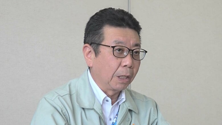 長岡市水道局業務課　諏佐欣也 課長