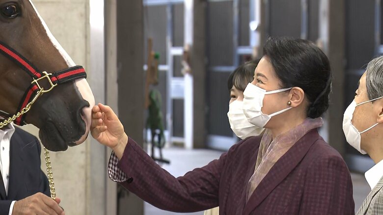 伊勢神宮で「神馬」となった本勇号と対面　2023年10月