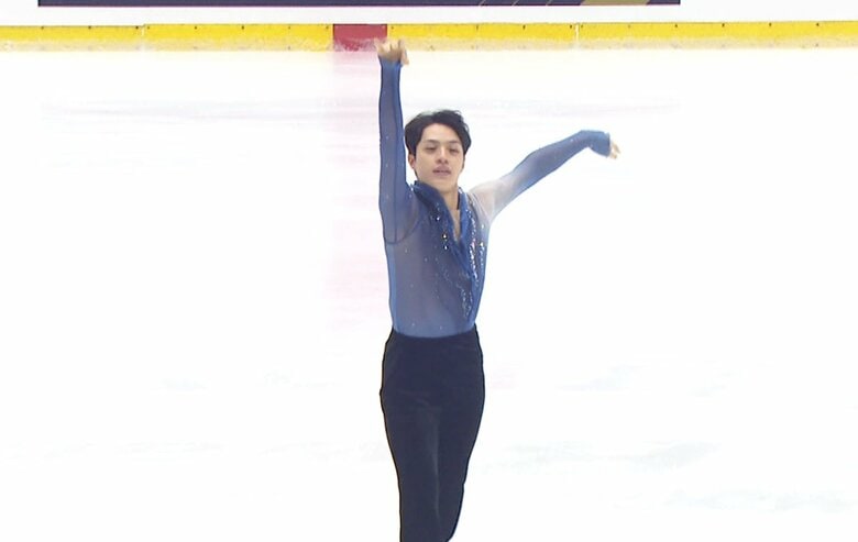 ショートでは悔しさが残ってしまったという片伊勢武アミン（西日本選手権）