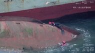 8人乗った小型船が転覆　乗組員1人死亡、6人が行方不明　大型のコンテナ船引っ張り航行中に転覆か　韓国・釜山沖