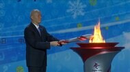 聖火が北京に到着 2022年2月の冬季五輪に向け