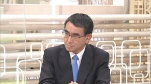 【詳報】“河野改革”を生直撃 タクシーの規制改革・選択的夫婦別姓にも言及・・・大好物を前に笑顔