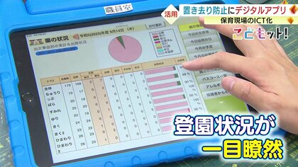 ICTで防ぐ“車内置き去り”　山陰でも広がる「アプリで登園確認」 情報共有がより確実に…保育士の負担軽減にも