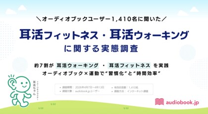 ユーザーの約7割が実践する「耳活ウォーキング・耳活フィットネス」の実態を公開