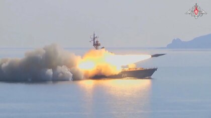 ロシアが日本海にミサイル発射　約100kｍ先の“標的を直撃することに成功”　国防省が明らかに