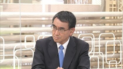 【詳報】“河野改革”を生直撃 タクシーの規制改革・選択的夫婦別姓にも言及･･･大好物を前に笑顔