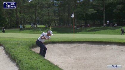 ナイスプレーで鍋谷、片岡、今平、金谷が上位争い【フジサンケイクラシック・3日目】