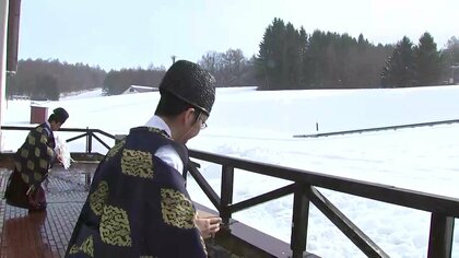 八幡平市のスキー場で安全祈願祭　20日オープンへ　岩手県