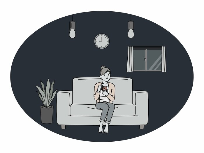 停電すると想像以上に不便（イメージ）