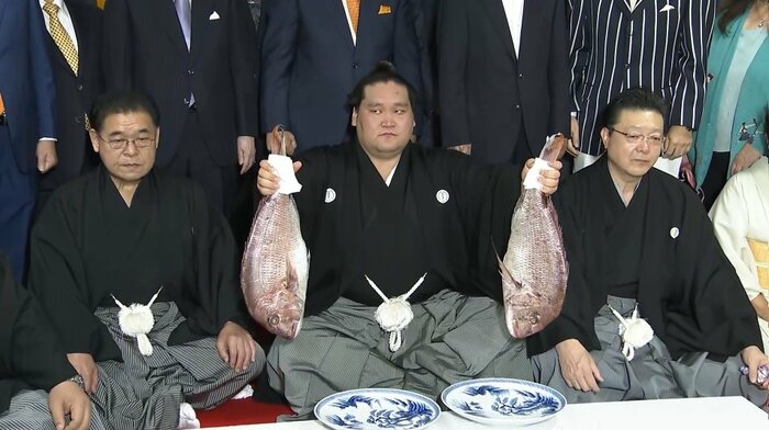 2021年、照ノ富士は大関に昇進