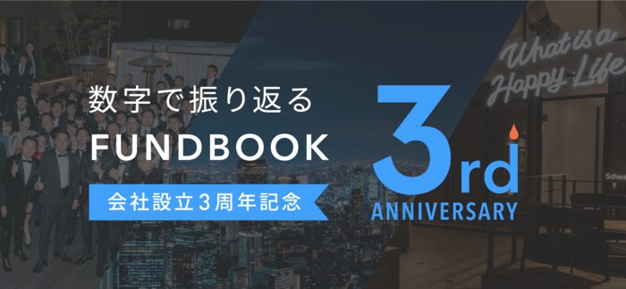 【M&A仲介FUNDBOOK設立3周年】これまでのM&A実績を振り返るインフォグラフィックスを公開