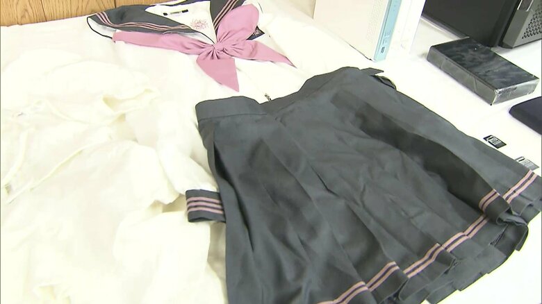 「セーラー服コスプレに不審抱く」20代女性2人の下着姿撮影した男逮捕…下着ブランドのモデルオーディションと偽り｜FNNプライムオンライン