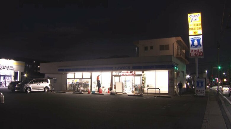 コンビニに車突っ込む…80代男性が駐車場に車止めようと　アクセルとブレーキ踏み間違えたか　けが人なし　千葉・松戸市｜FNNプライムオンライン