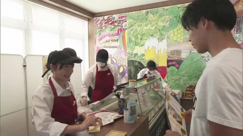 企画から運営まで…秋田・横手市 地元の高校生が“通年営業”のジェラート店をオープン 生徒たちの新たな挑戦｜FNNプライムオンライン