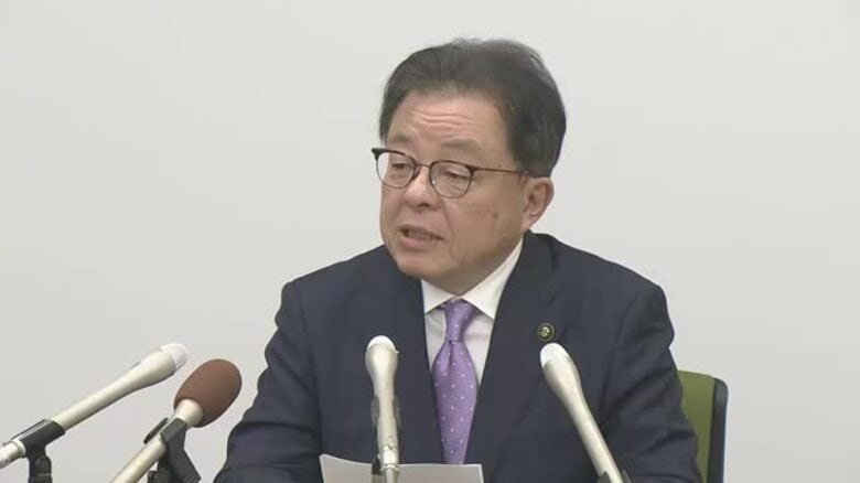 【福井県知事選挙】「県政が非常に心配」知事選に出馬表明の山田賢一越前市長　26日の臨時議会で同意得られれば辞職へ｜FNNプライムオンライン