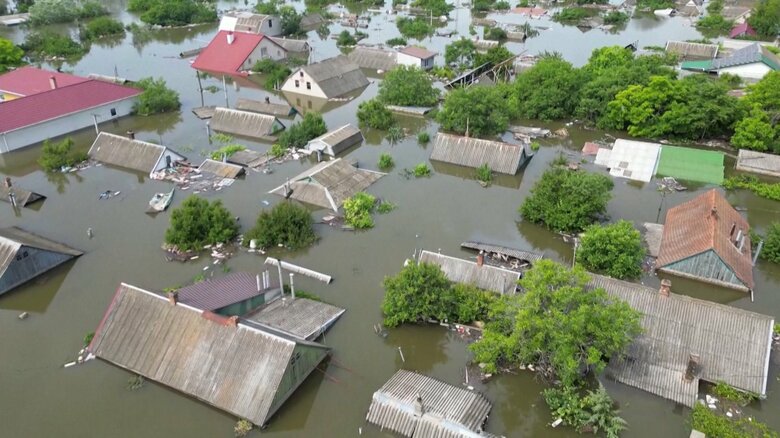 【速報】ダム決壊のウクライナに浄水器やポリタンクなど　日本政府が追加支援｜FNNプライムオンライン