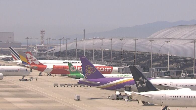 関西空港で飛行機の駐機場に航空券持たず侵入か 中国籍の男逮捕 「手荷物カウンターを乗り越えた」｜FNNプライムオンライン