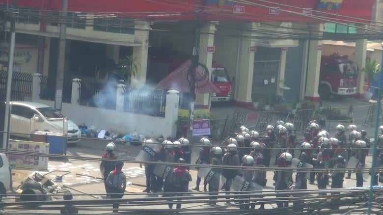 市民の流血が止められない泥沼状態が続くミャンマー