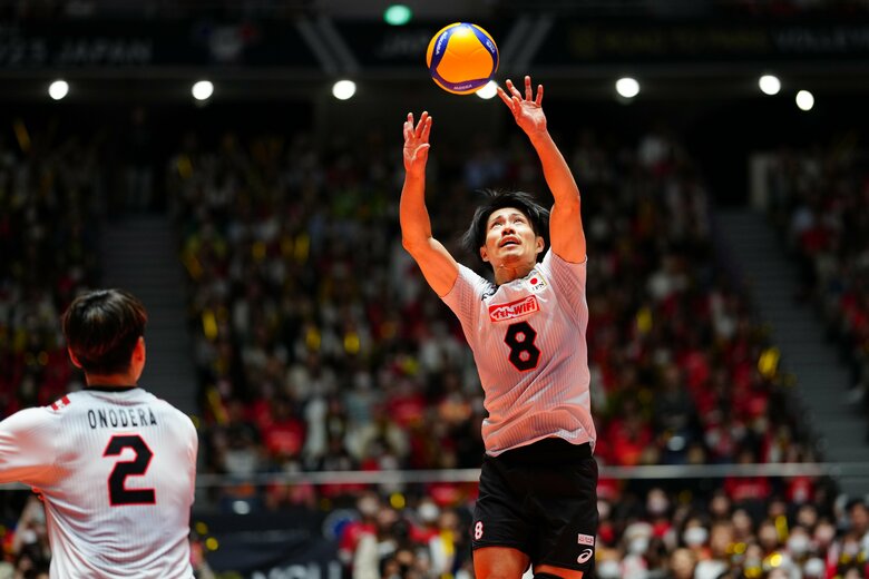 チュニジア戦 本来のトスが戻った