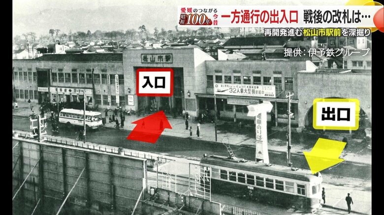 入り口と出口は一方通行