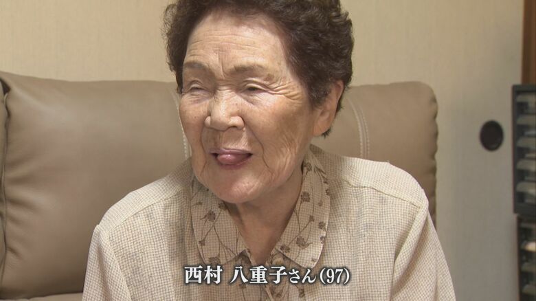 豊川海軍工廠で空襲に遭った西村八重子さん（97）