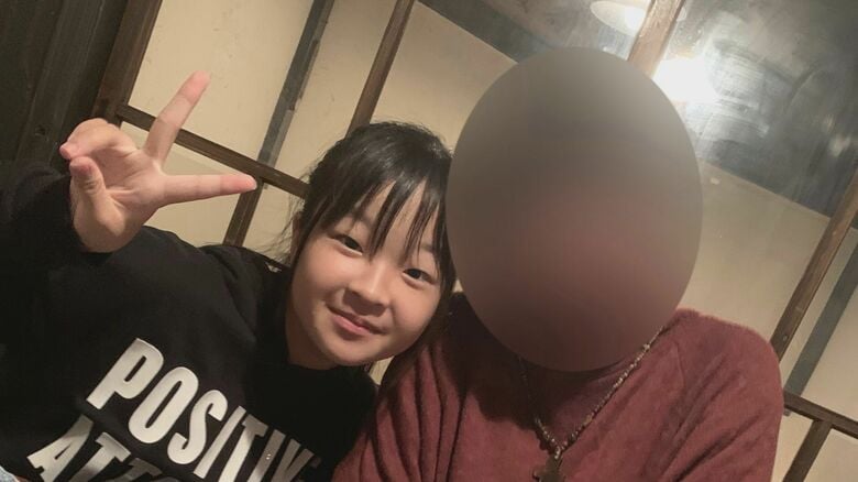 遺族提供：亡くなった女子生徒