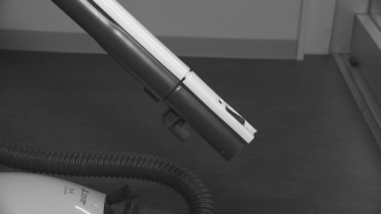 掃除機での吸引はNG