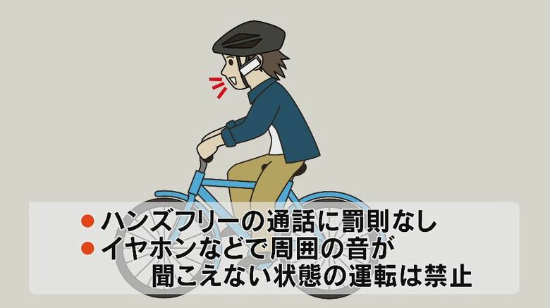 ハンズフリー、イヤホンは