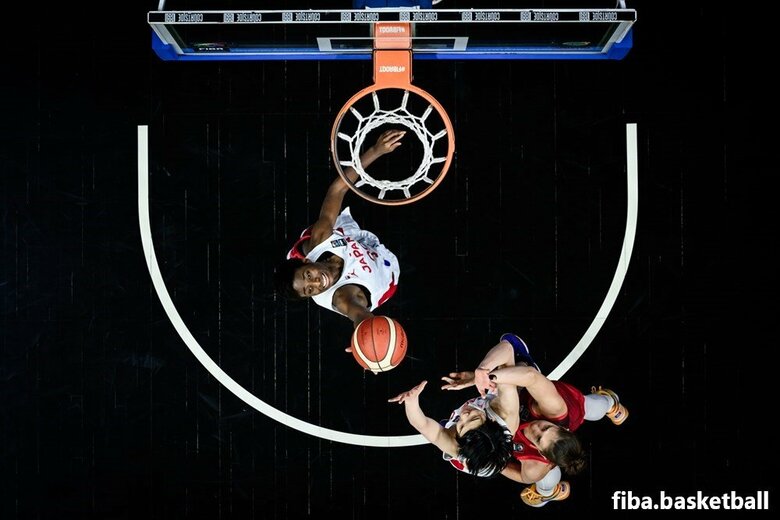 日本・ハンガリー戦より（現地9日、ハンガリー・ショプロン）